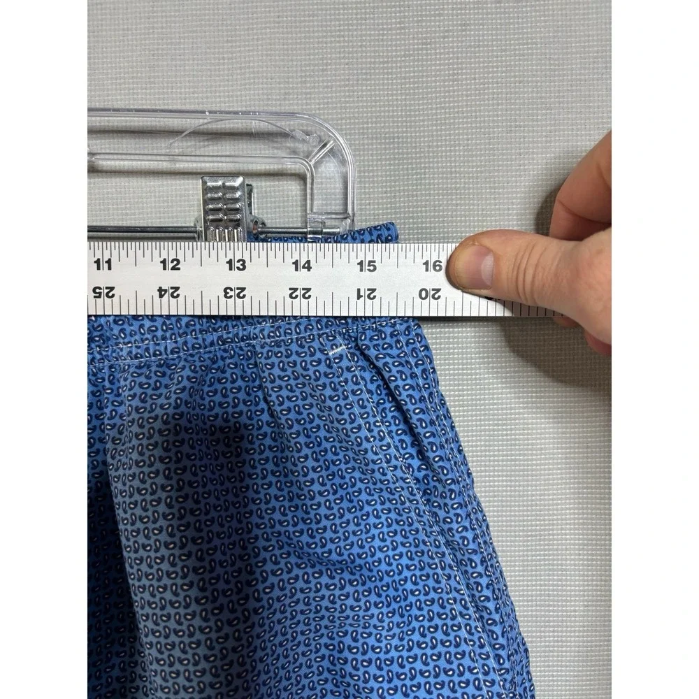 Peter Millar Swim Shorts Trunks Extra Large Blue Mens Performance Pockets Lined
